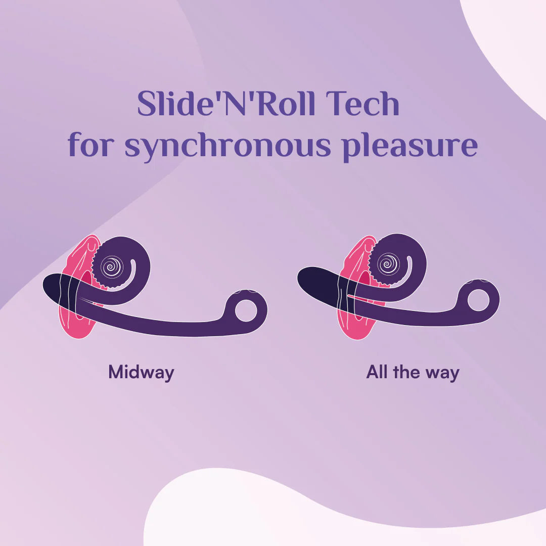 Snail Curve Dual Rabbit Vibrator