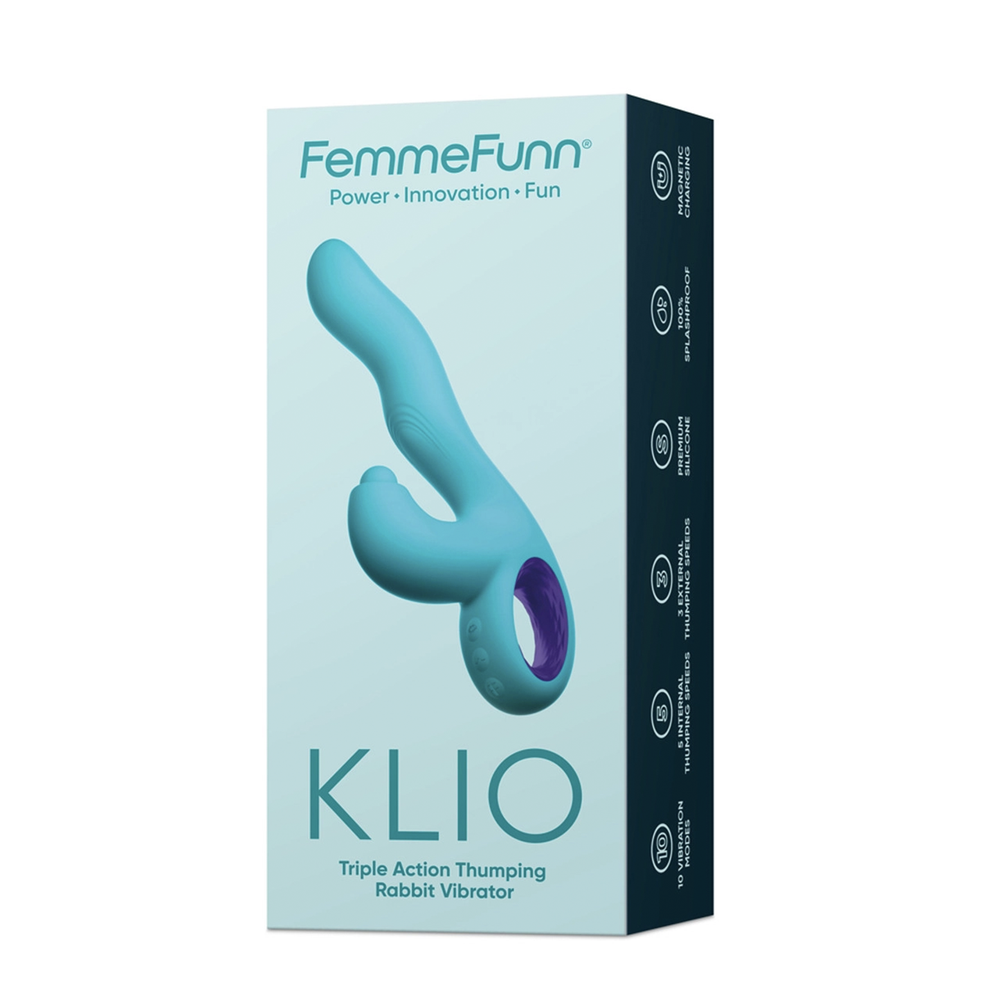 Klio Triple Action Thumping Rabbit Vibrator