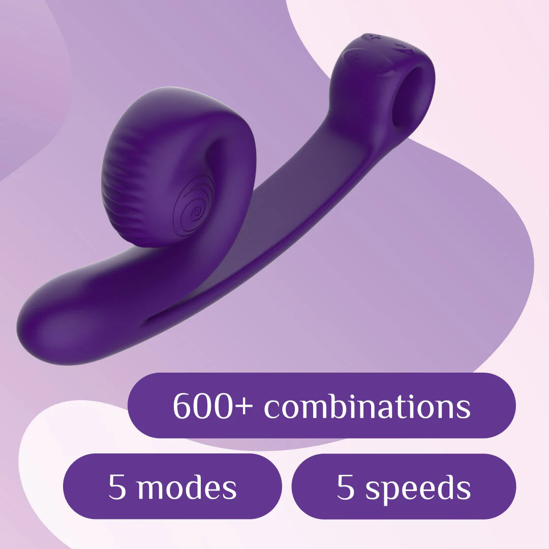Snail Curve Dual Rabbit Vibrator