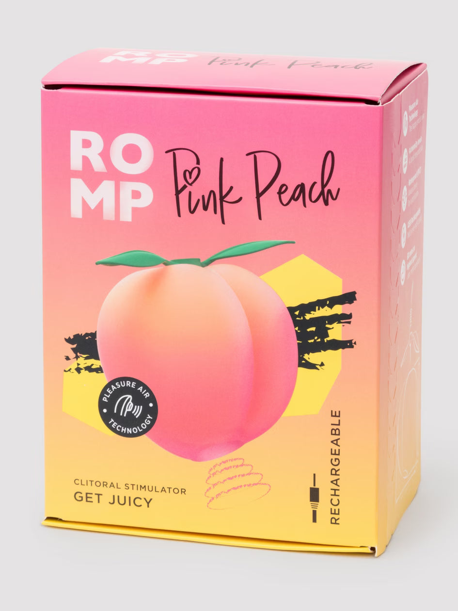 Pink Peach Air Pulse Toy