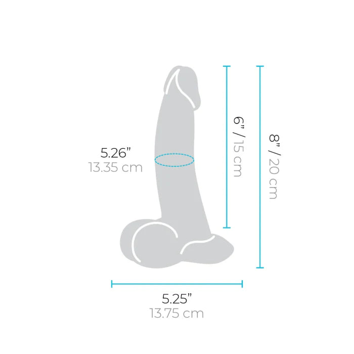Slipskin Silicone Hyper-Realistic Dildo