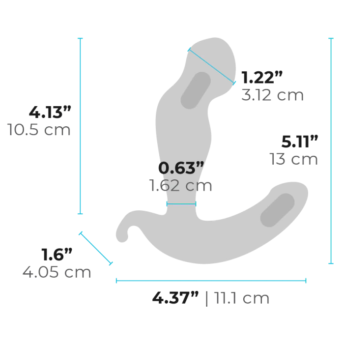 360 Dual Motor Plug with Rotating Tip