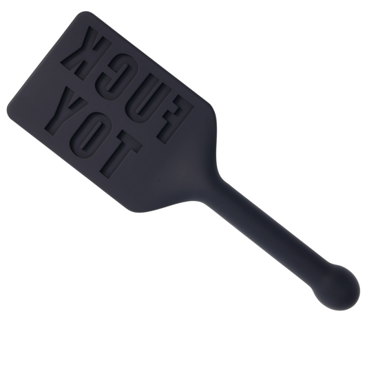 FUCK TOY Silicone Imprint Paddle With Weighted Handle
