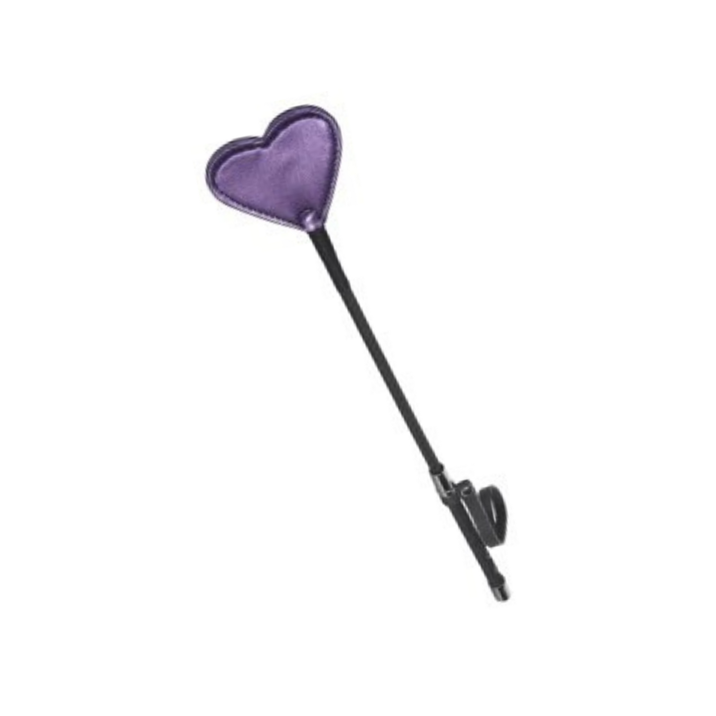 Galaxy Legend Faux-Leather Heart Crop