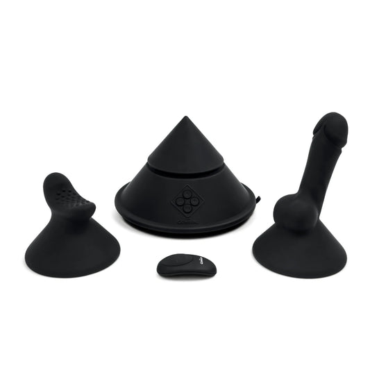 The Cowgirl Cone Sex Machine with Attachments