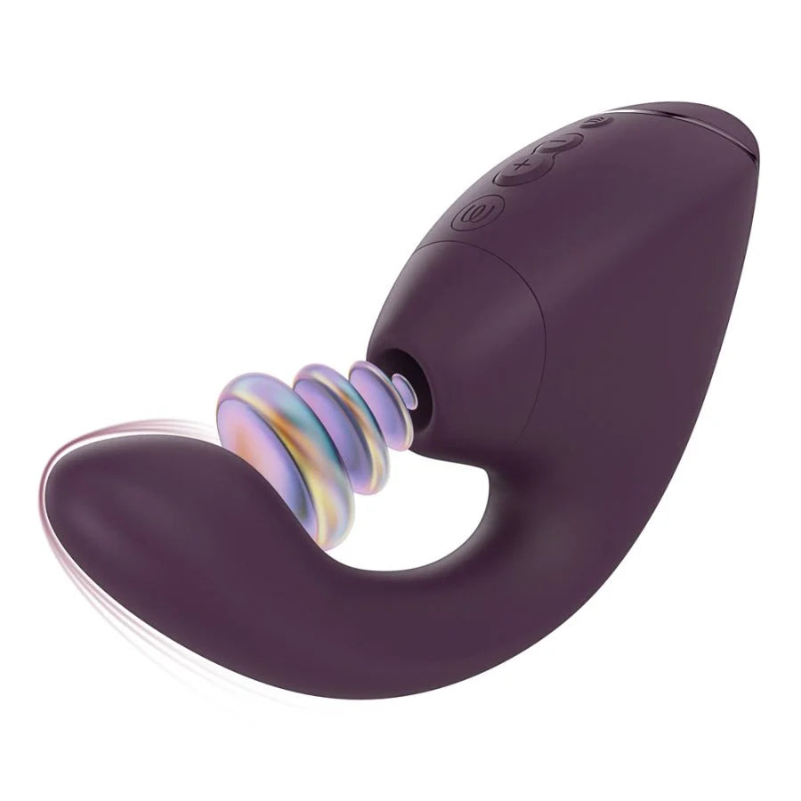 Next Duo Dual Stimulation Air Pulse and G-Spot Vibrator As You Like It Next Duo Dual Stimulation Air Pulse and G-Spot Vibrator As You Like It
