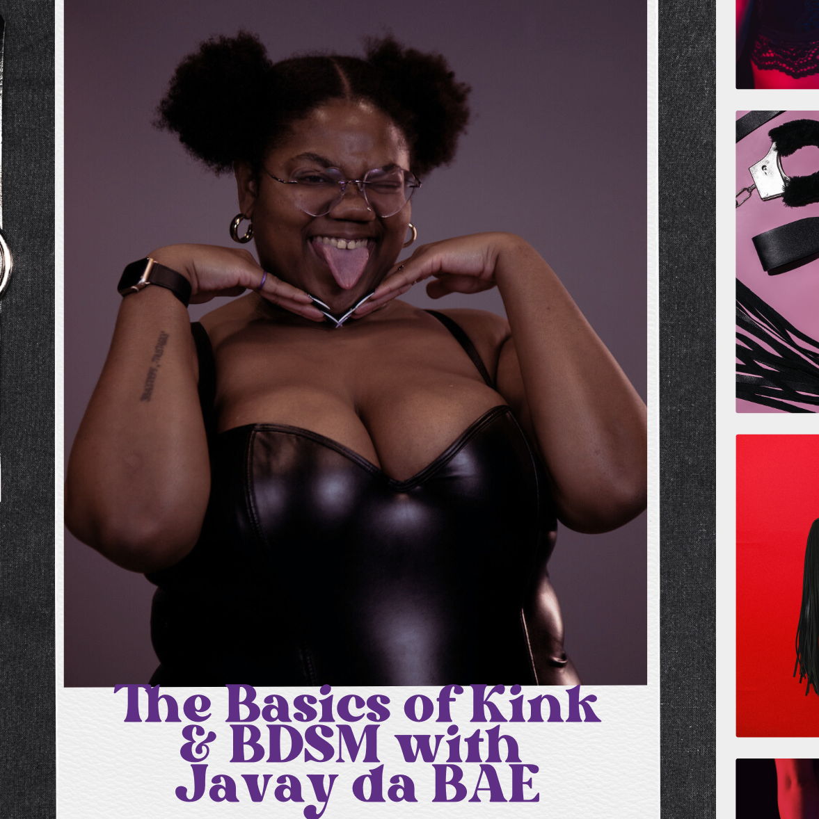 Intro to Kink and BDSM w/ Javay da BAE- Eugene - 28 Sep 2025