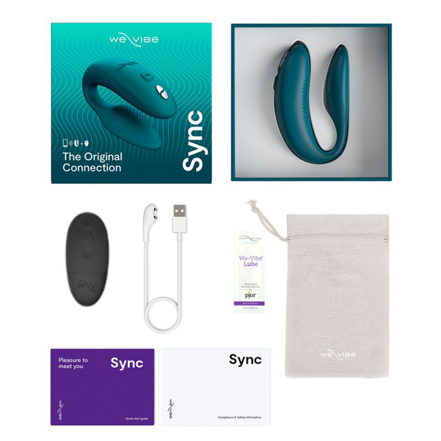 Sync C-Shaped Couples Vibrator