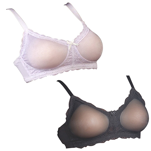 Sheer Pocket Bra for Breast Forms