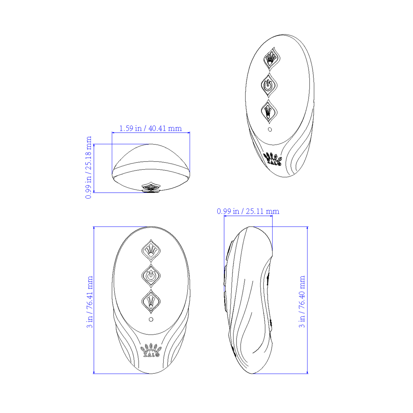 Bayek Vibrating Couples' Ring