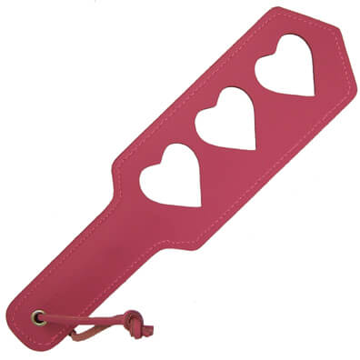 Three Heart Cutout Paddle