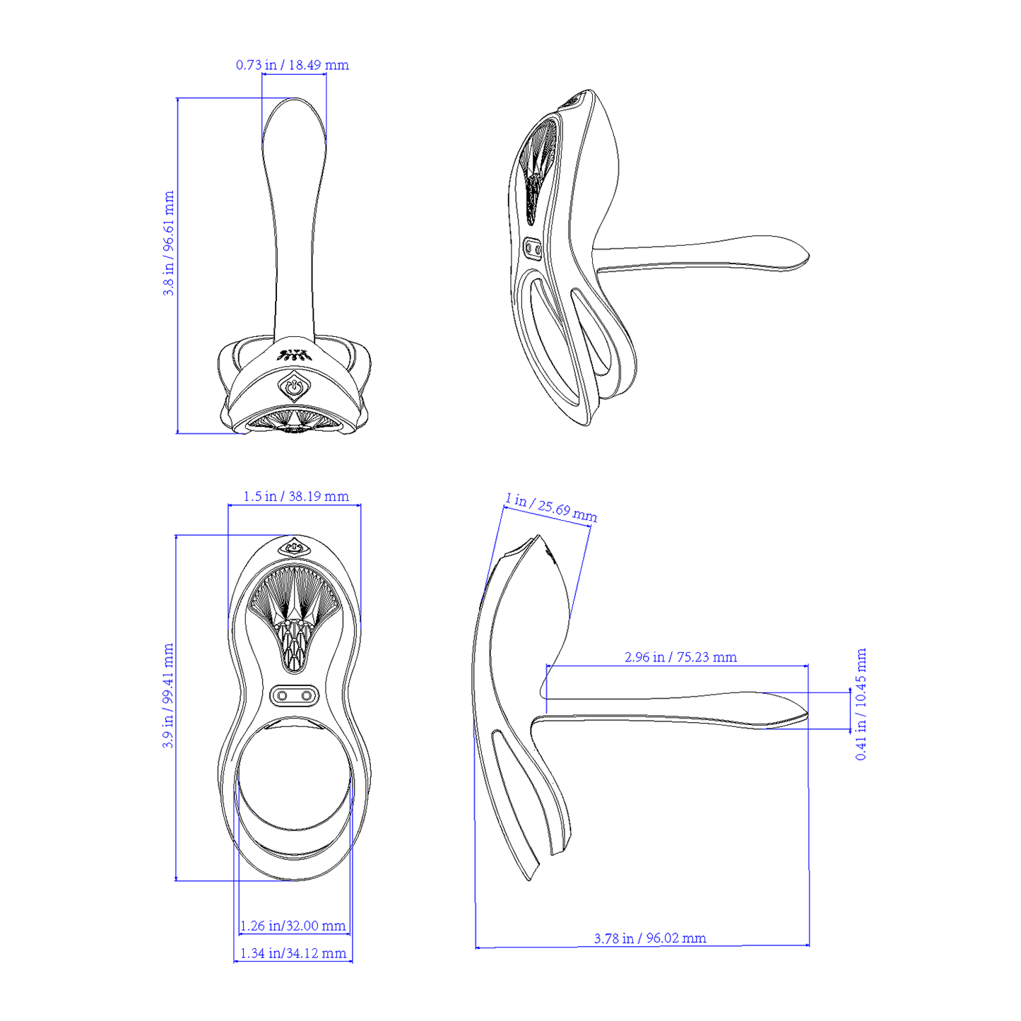 Bayek Vibrating Couples' Ring