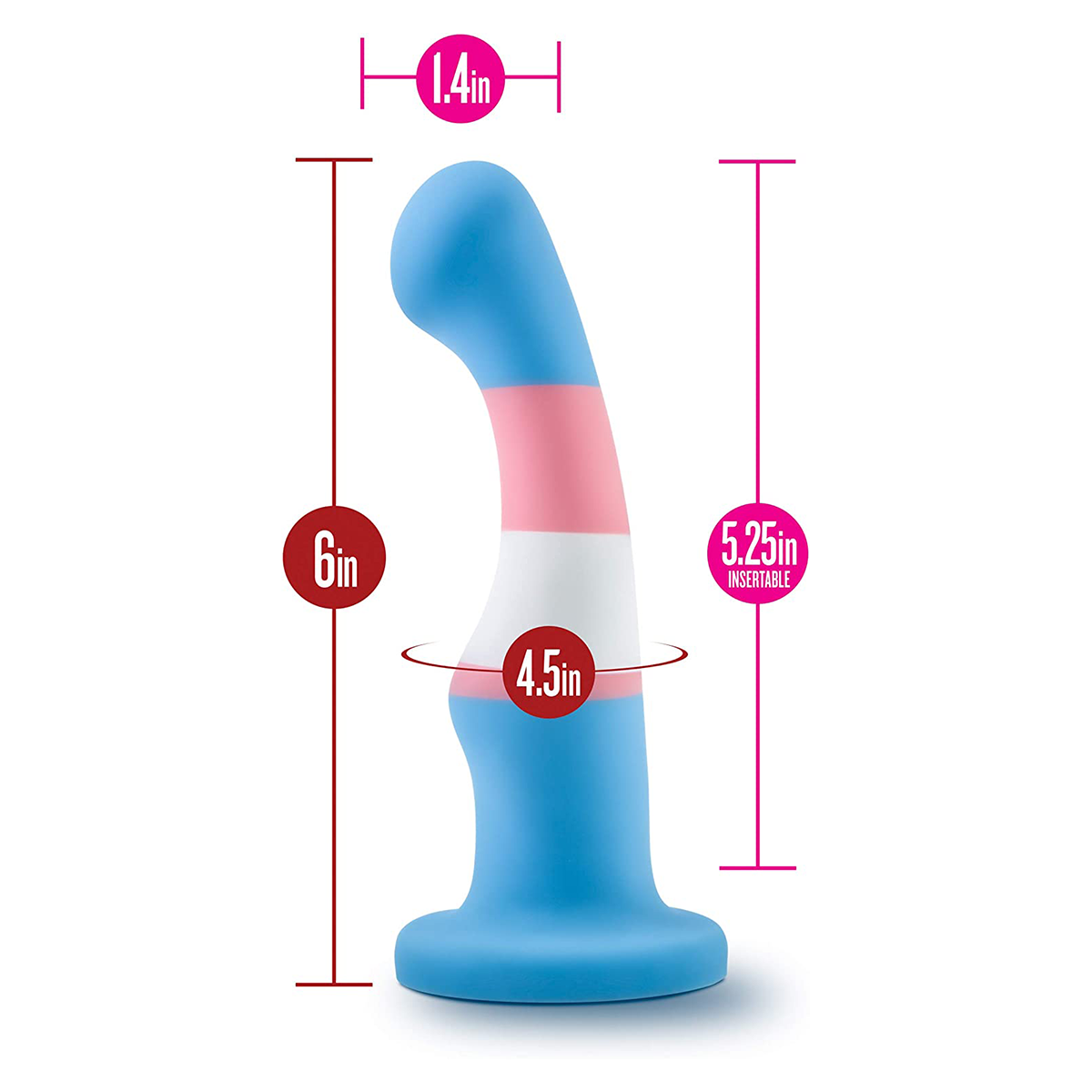 Trans Pride by Avant Dildo