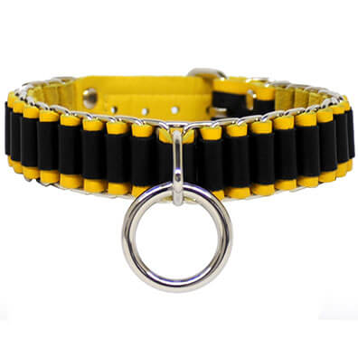 Leather Loop Bondage Collar