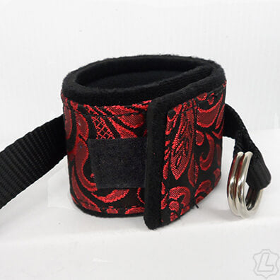 Vegan Brocade Neoprene Cuffs