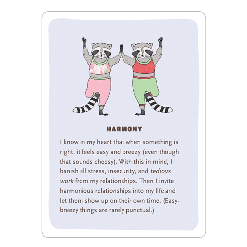 Affirmators Affirmation Cards: Love and Relationships