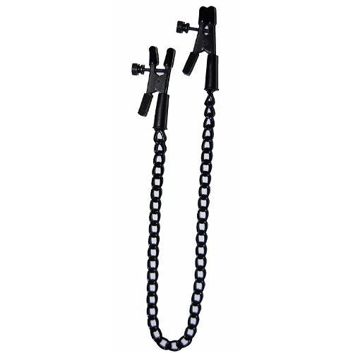 Alligator Tip Clamps with Chain