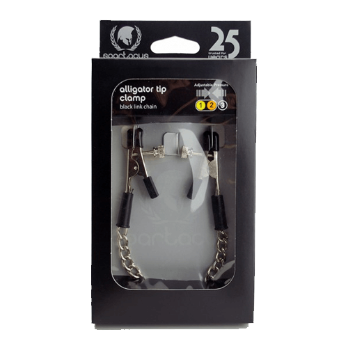 Alligator Tip Clamps with Chain