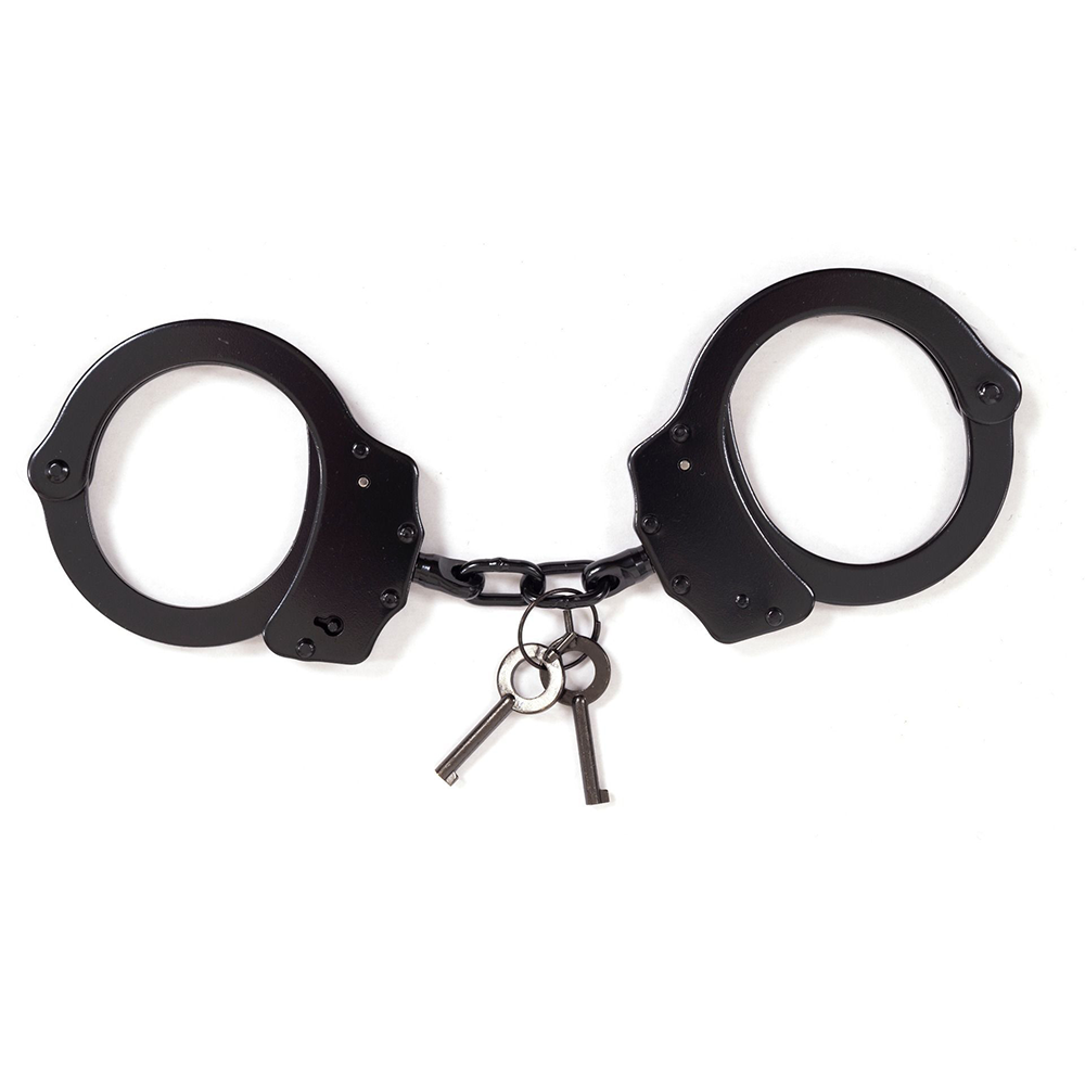 Double-Lock Nickle Handcuffs