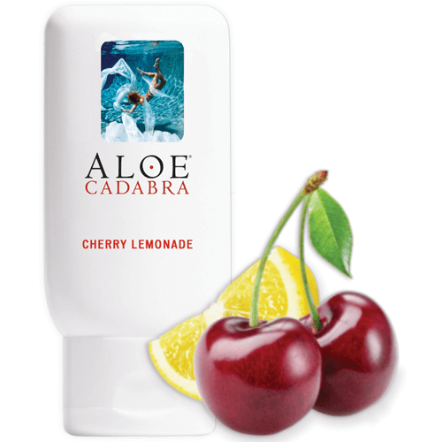 Aloe Cadabra Cherry Lemonade Bottle