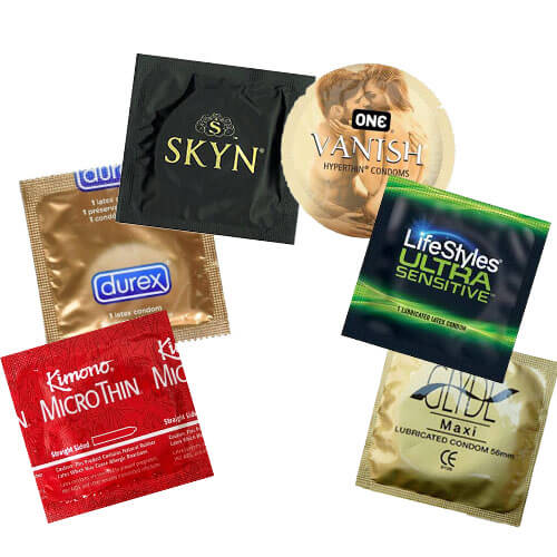 Condoms Sample Pack Condoms Sample Pack