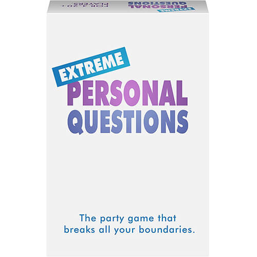 Extreme Personal Questions Party Game