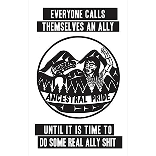 everyone calls themselves an ally until it's time to do some real ally shit