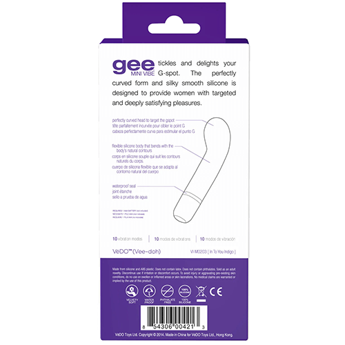 Gee Mini Vibrator by VeDo