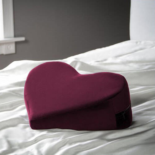 Heart Wedge Position Pillow by Liberator