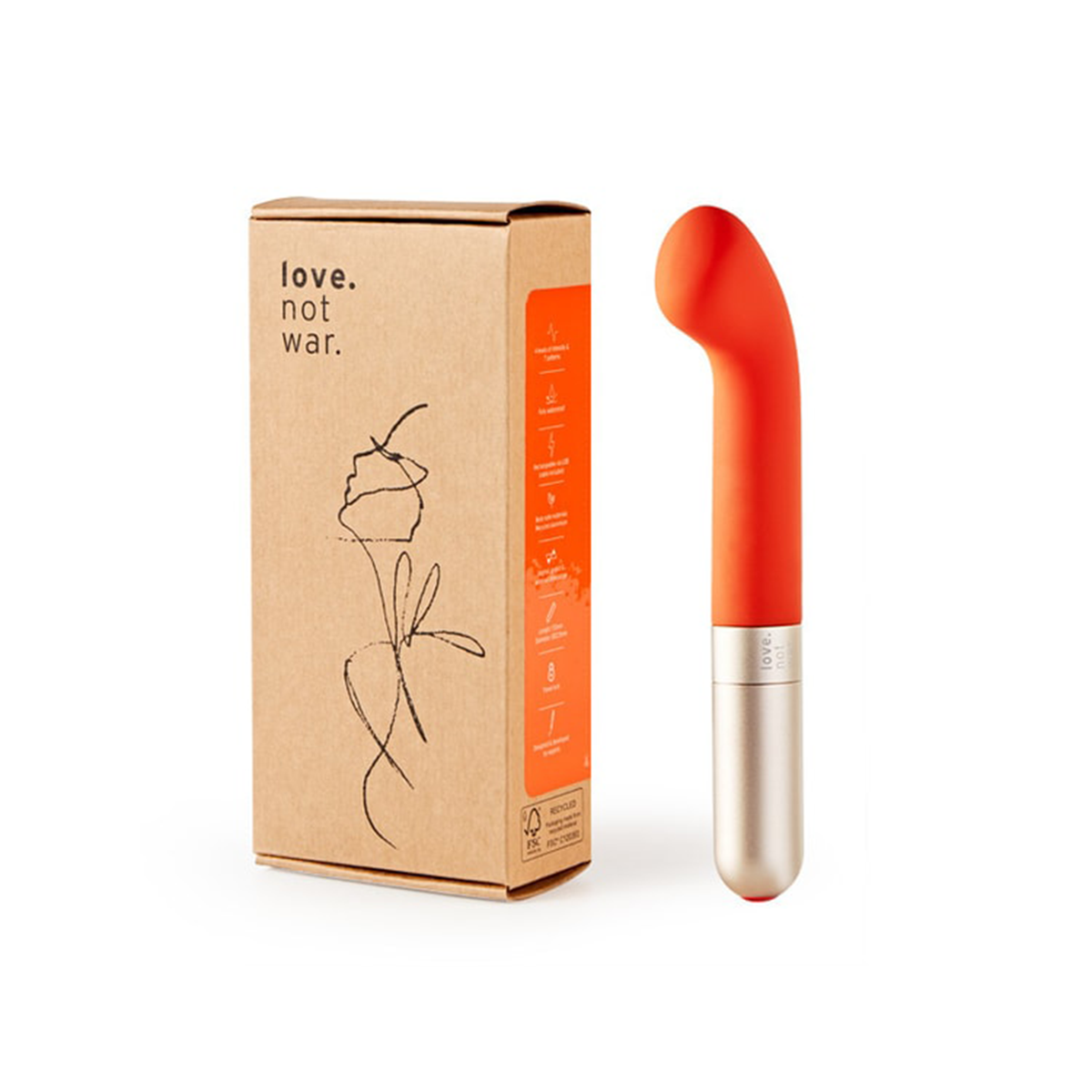 Liebe Mini Vibrator by Love Not War