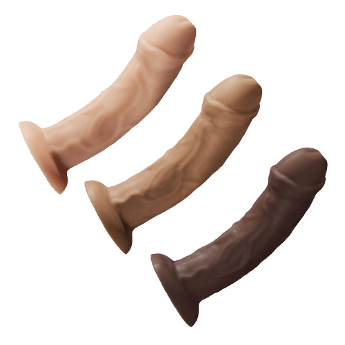 Major Uncut Dildo in three shades