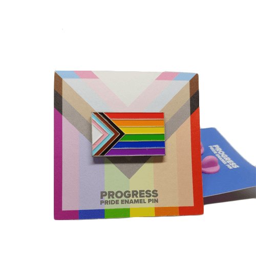 Inclusive Pride Flag Enamel Pin