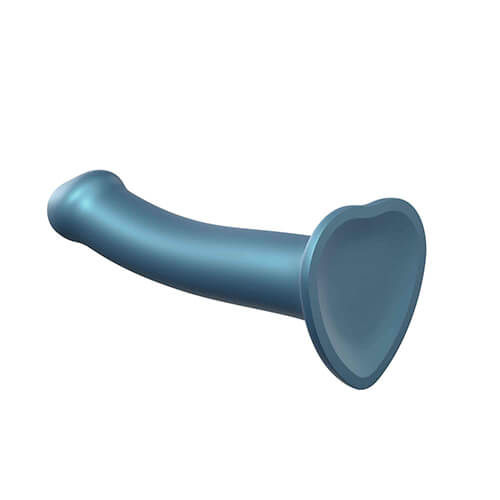 Metallic Mono Density Silicone Dildo