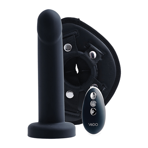 Strapped Vibrating Strap On Kit by VeDo