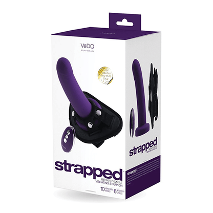 Strapped Vibrating Strap On Kit by VeDo