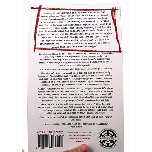 Things That Help back cover