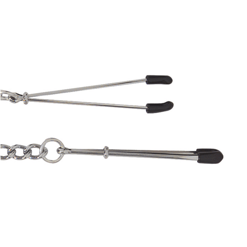 Tweezer Clamps with Chain Connector