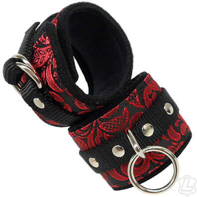 Vegan Brocade Neoprene Cuffs
