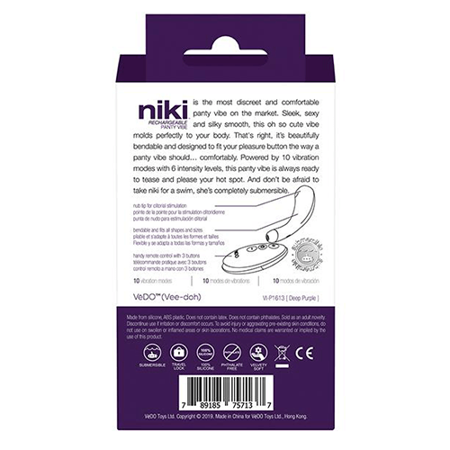 Niki Remote-Controlled Vibe