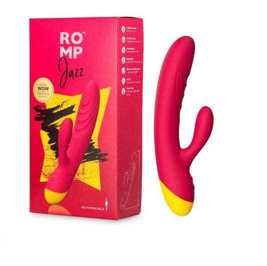 Jazz Romp Rabbit with box and toy.