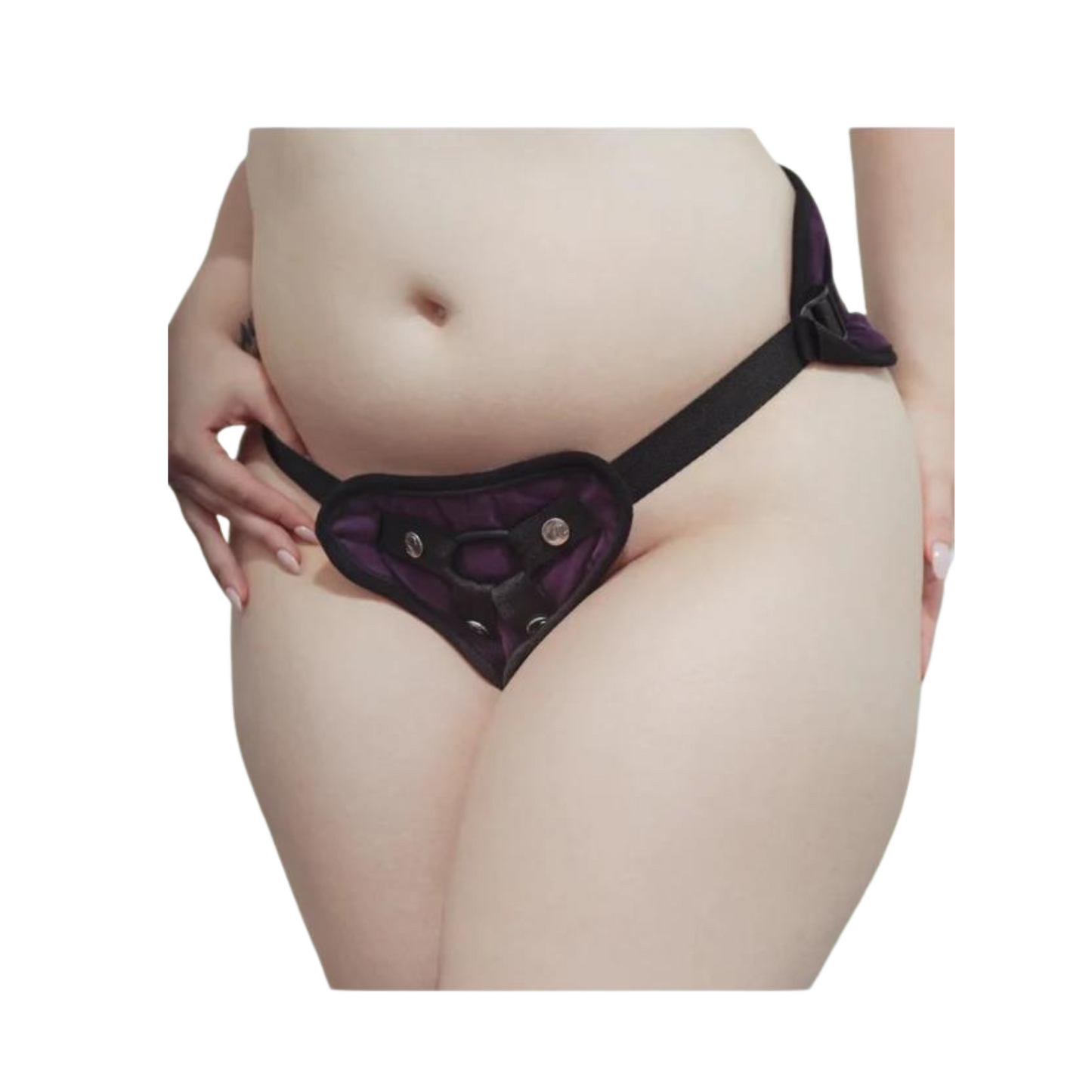 Plush Velvet Plus Size Harness by Sportsheets