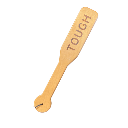 Wooden TOUGH LOVE Paddle