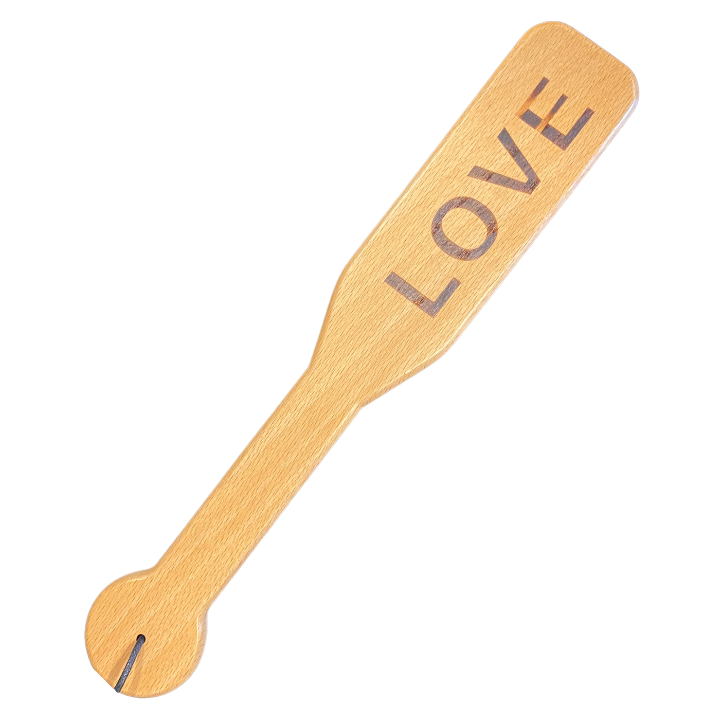 Wooden TOUGH LOVE Paddle