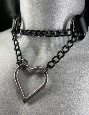 Leather Martingale Collar