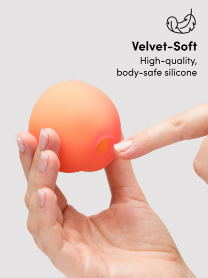 Pink Peach Air Pulse Toy