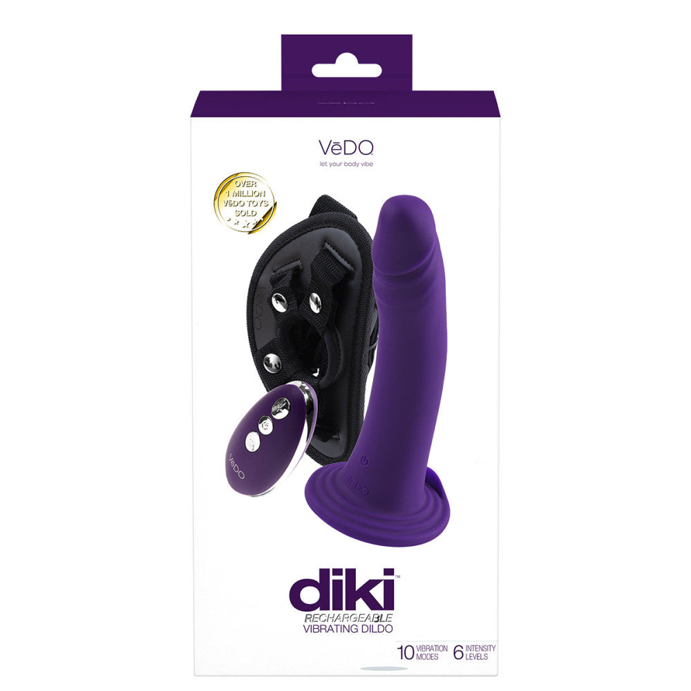 Diki Vibrating Strap On Kit by VeDo