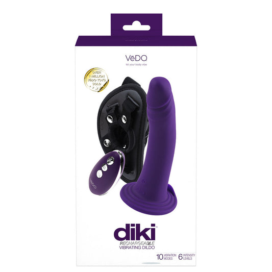 Diki Vibrating Strap On Kit by VeDo