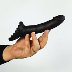 Velvet Grinder Dildo with Vibe Compatibility by Fuze