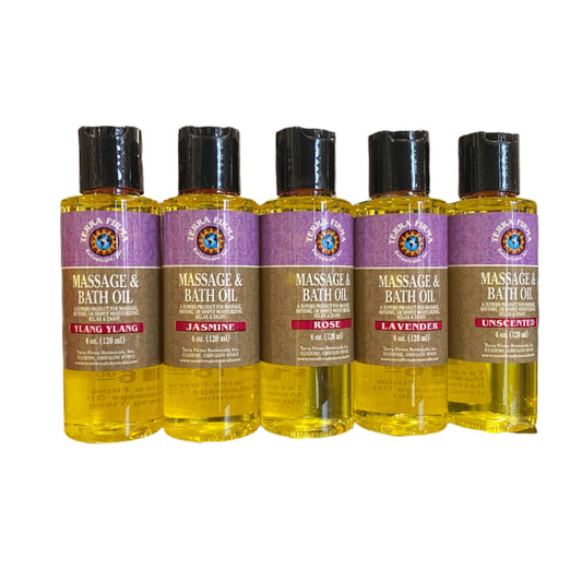 Tera Firma Natural Massage and Bath Oil