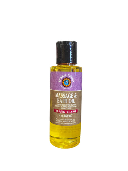 Tera Firma Natural Massage and Bath Oil